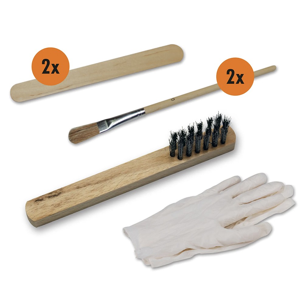 FOLIATEC KIT PINTURA PARA PINZAS DE FRENO NEÓN AMARILLO 4 COMPONENTES - Imagen 6