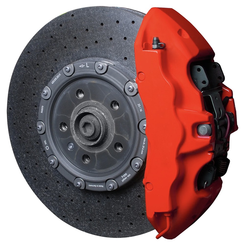 FOLIATEC KIT PINTURA PARA PINZAS DE FRENO RACING ROJO MATE 3 COMPONENTES - Imagen 3