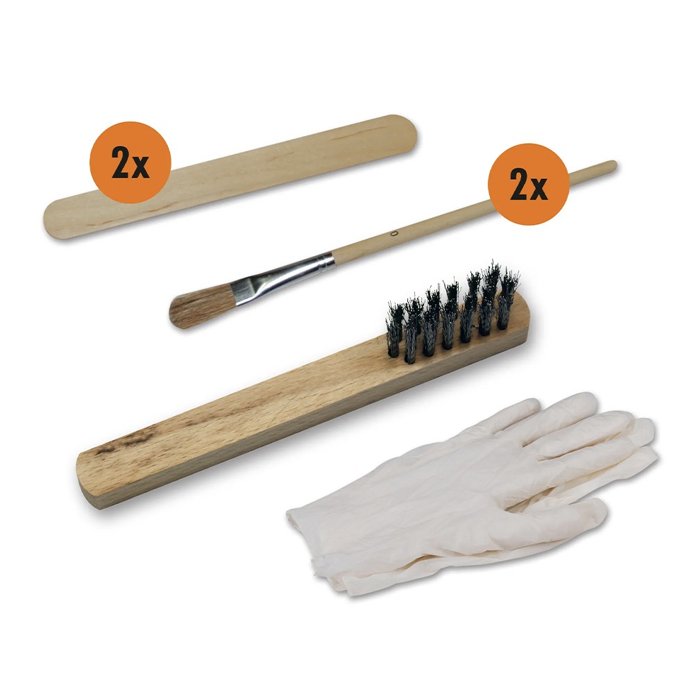 FOLIATEC KIT PINTURA PARA PINZAS DE FRENO NEÓN NARANJA 4 COMPONENTES - Imagen 6