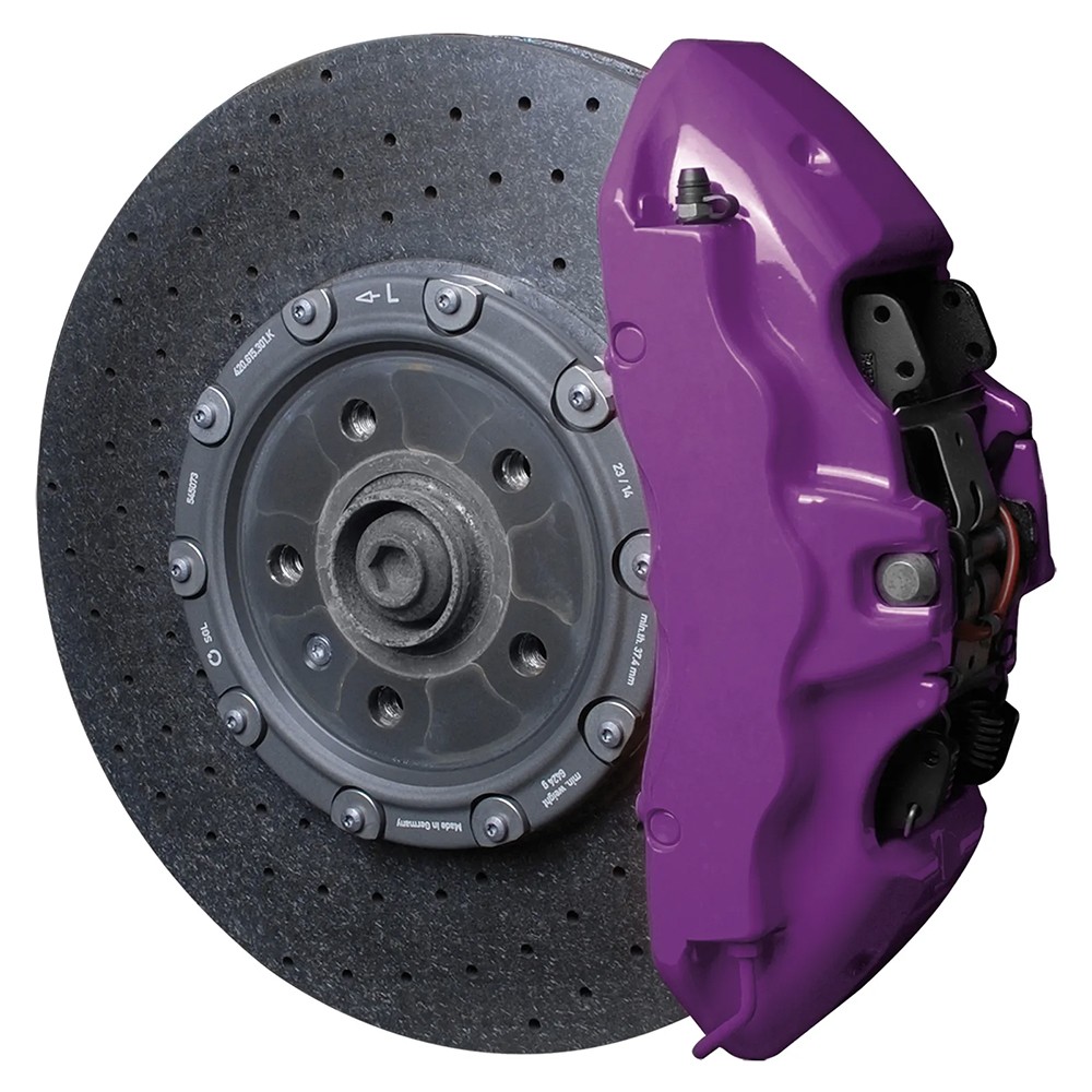 FOLIATEC KIT PINTURA PARA PINZAS DE FRENO MORADO 3 COMPONENTES - Imagen 3
