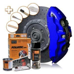 FOLIATEC KIT PINTURA PARA PINZAS DE FRENO RS AZUL 3 COMPONENTES