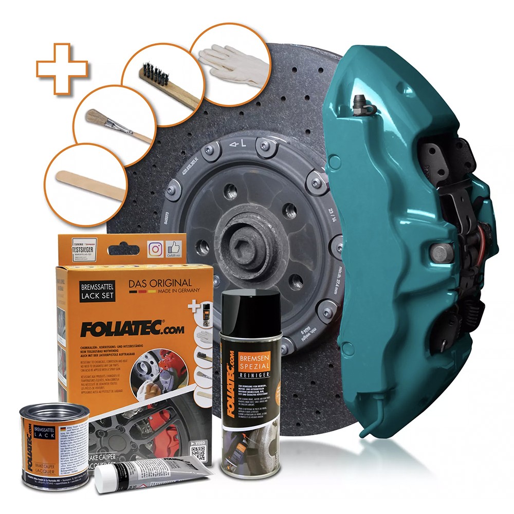 FOLIATEC KIT PINTURA PARA PINZAS DE FRENO AZUL MIAMI BEACH
