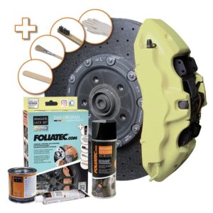 FOLIATEC KIT PINTURA PARA PINZAS DE FRENO VAINILLA CREMOSO