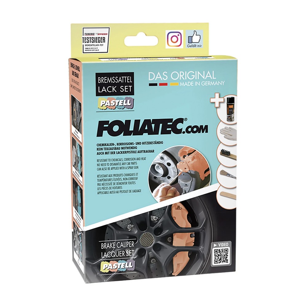 FOLIATEC KIT PINTURA PARA PINZAS DE FRENO MENTA PIMIENTA - Imagen 5