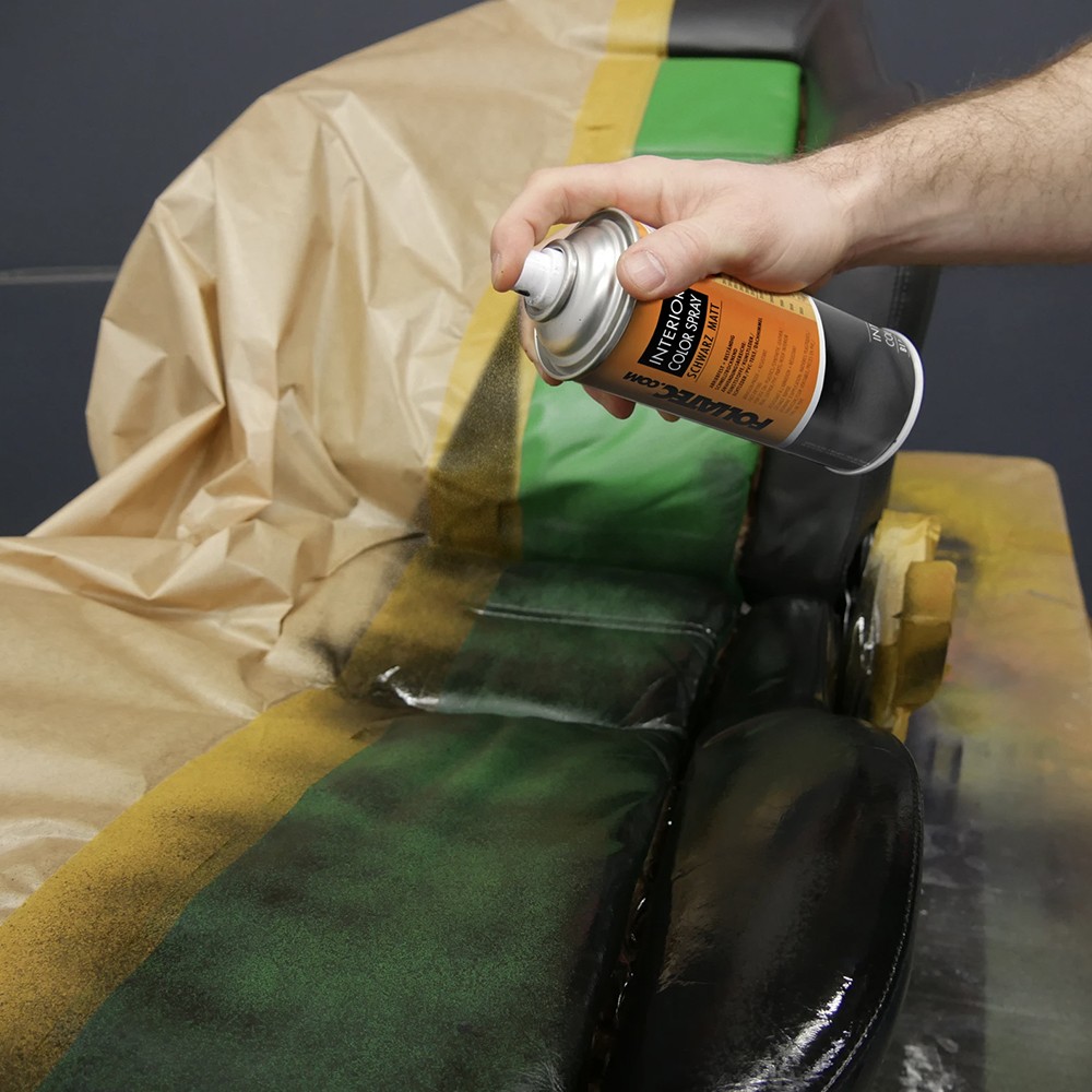 FOLIATEC SPRAY COLOR PARA INTERIOR NEGRA BRILLANTE 400 ML - Imagen 4