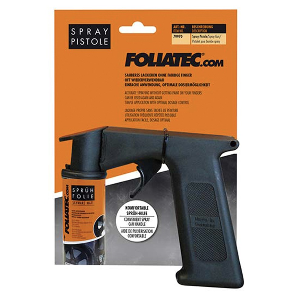 FOLIATEC GOMA LÍQUIDA MOUNTING TOOL NEGRA UNIVERSAL FOR AEROSOL CANS