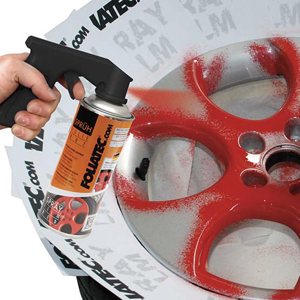 FOLIATEC GOMA LÍQUIDA MOUNTING TOOL NEGRA UNIVERSAL FOR AEROSOL CANS - Imagen 4