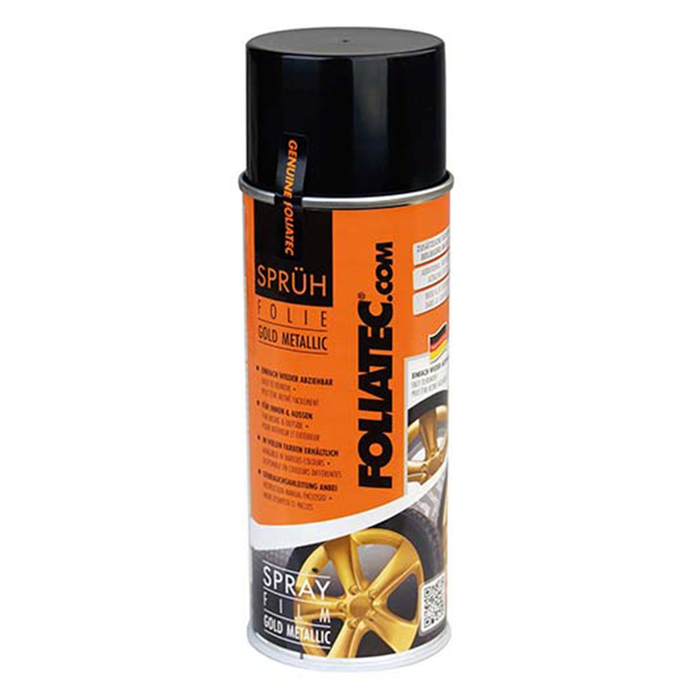 FOLIATEC KIT DE GOMA LÍQUIDA DORADO METÁLICO 2 X 400 ML - Imagen 2