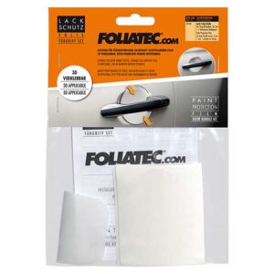 FOLIATEC LÁMINA DE PROTECCIÓN DE PINTURA PARA LA MANIJA DE LA PUERTA TRANSPARENTE 4 PIEZAS