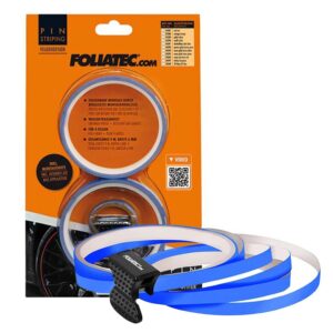 FOLIATEC PINSTRIPING PARA LLANTA AYUDA DE MONTAJE INCLUÍDA GT AZUL 8,6 M (4 X 2,15 M) 6 MM
