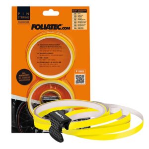 FOLIATEC PINSTRIPING PARA LLANTA AMARILLO 8,6 M X 6 MM