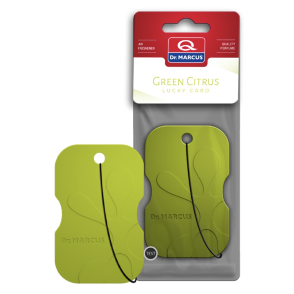 AMBIENTADOR DR. MARCUS LUCKY CARD GREEN CITRUS - Imagen 2