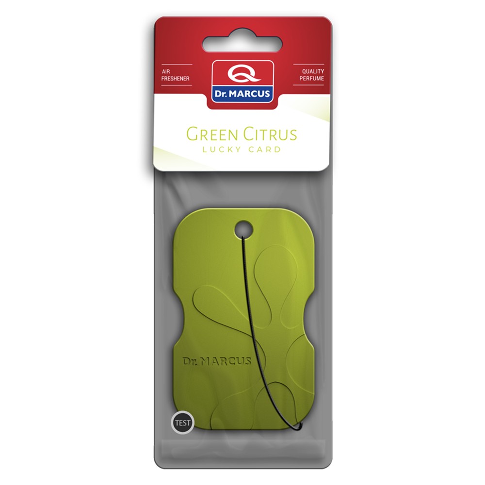 AMBIENTADOR DR. MARCUS LUCKY CARD GREEN CITRUS - Imagen 3