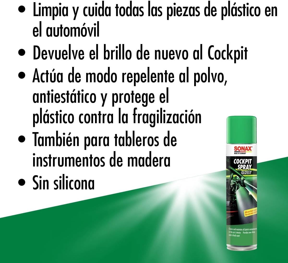 LIMPIA SALPICADEROS SILICONA PLUS LEMON-FRESH - Imagen 2
