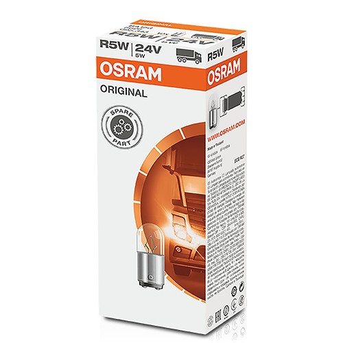 OSRAM ORGINAL 5626 BA15D 24V 5W | 10 UDS - Imagen 3