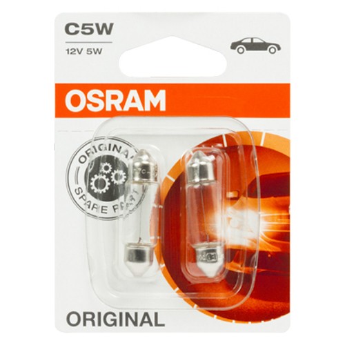 OSRAM 6418-02B SV8,5-9 12V 5W C5W - Imagen 3