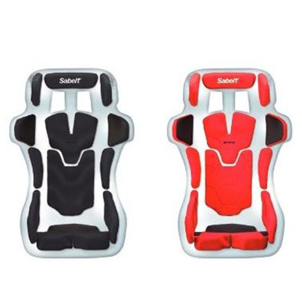 KIT DE ALCOLCHADO PARA ASIENTO GT PAD NEGRO TALLA L - Imagen 2
