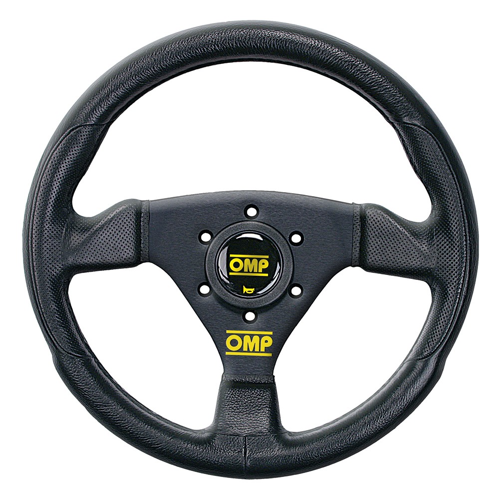 VOLANTE OMP TRECENTO UNO POLIURETANO 300MM NEGRO