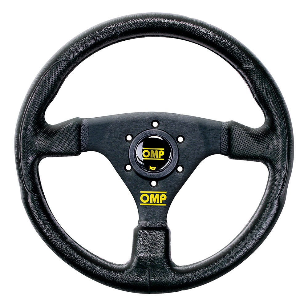 VOLANTE OMP RACING GP POLIURETANO 330MM NEGRO
