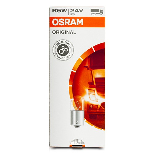 OSRAM ORGINAL 5627 BA15S 24V 5W R5W | 10 UDS - Imagen 4