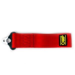 GANCHO DE REMOLQUE DE ACERO INOXIDABLE INTERNO DIAMETRO 100 MM ROJO MATERIAL FABRIC
