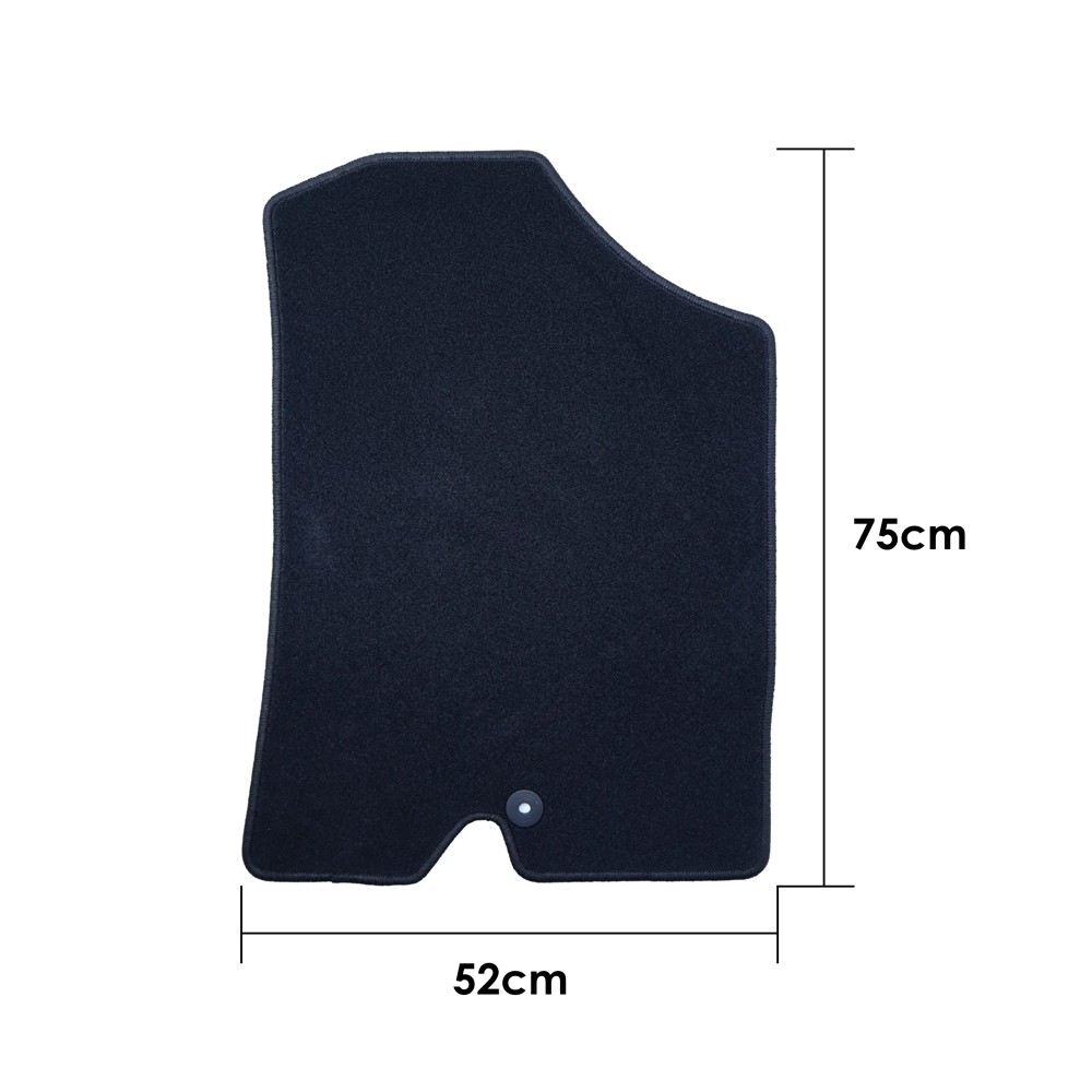 ALFOMBRA A MEDIDA HYUNDAI I30 (2007-2012) 5PZ RIBETE ROJO - Imagen 6