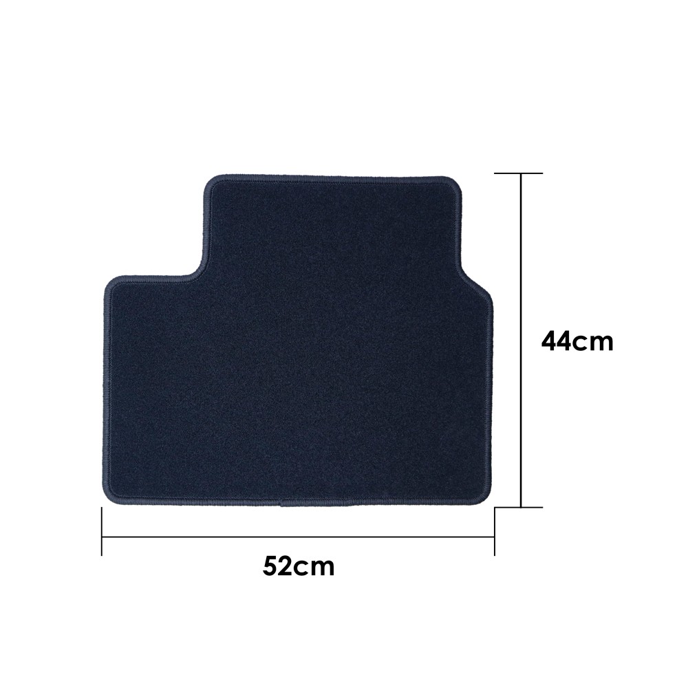 ALFOMBRA A MEDIDA HYUNDAI I30 (2007-2012) 5PZ RIBETE ROJO - Imagen 7