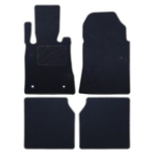 ALFOMBRA A MEDIDA MERCEDES W1401 CLASE S LARGO (1991-1998) 5PZ Y 5PZ C/P RIBETE GRIS OSCURO