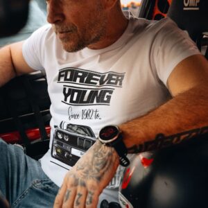 Camiseta RADIKAL Forever Young Blanca Talla M