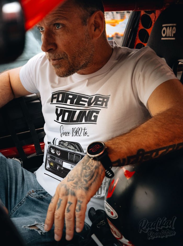 Camiseta RADIKAL Forever Young Blanca Talla L
