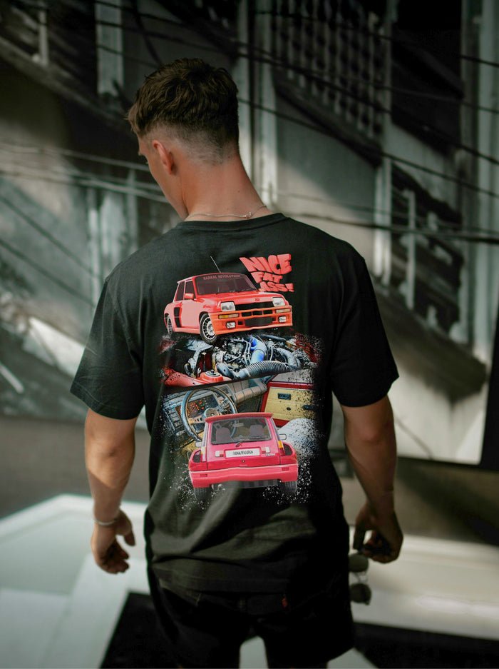 Camiseta RADIKAL Nice Fat Ass Negra Talla M