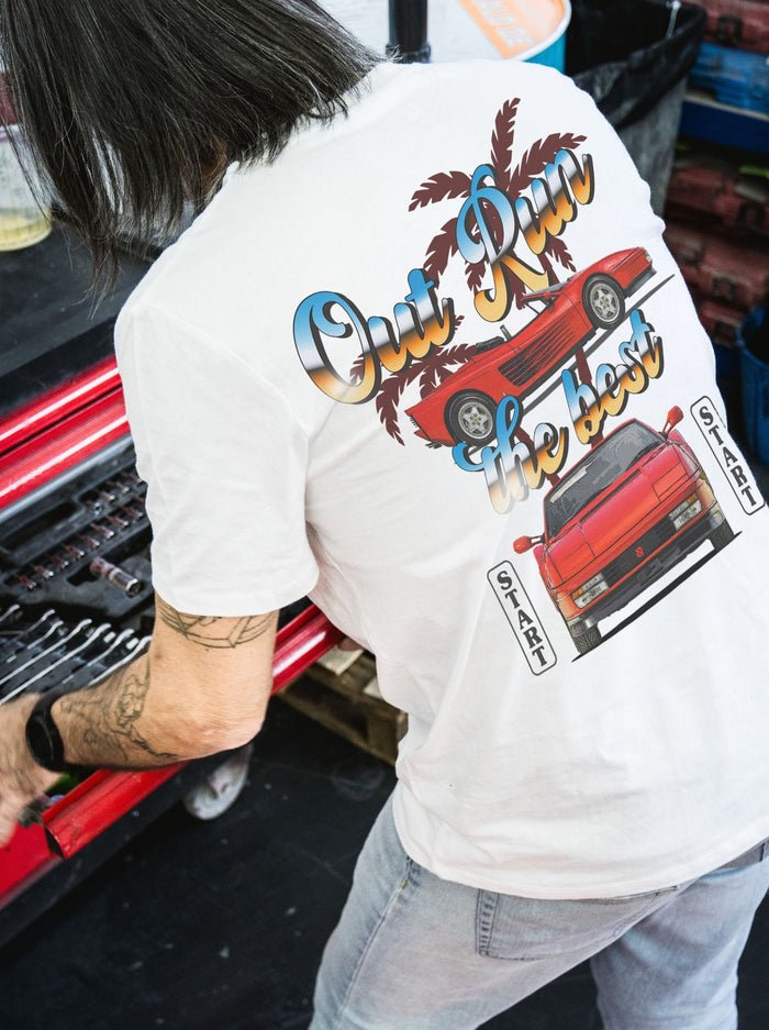 Camiseta RADIKAL Out Run Blanca Talla M