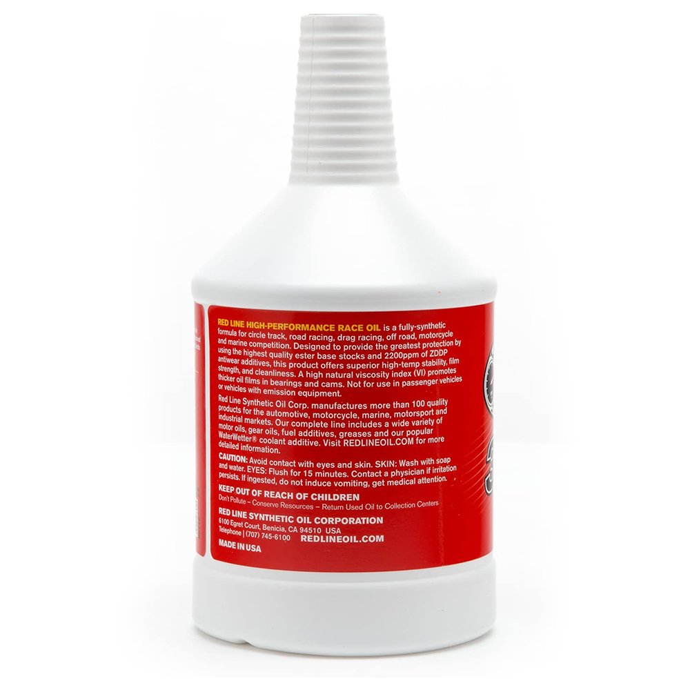 ACEITE MOTOR REDLINE CARRERAS 30WT - 946ML/CS12 - Imagen 3