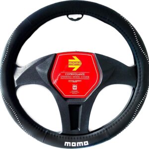 FUNDA VOLANTE MOMO STREET UNIVERSAL NEGRO Y GRIS 38-39CM