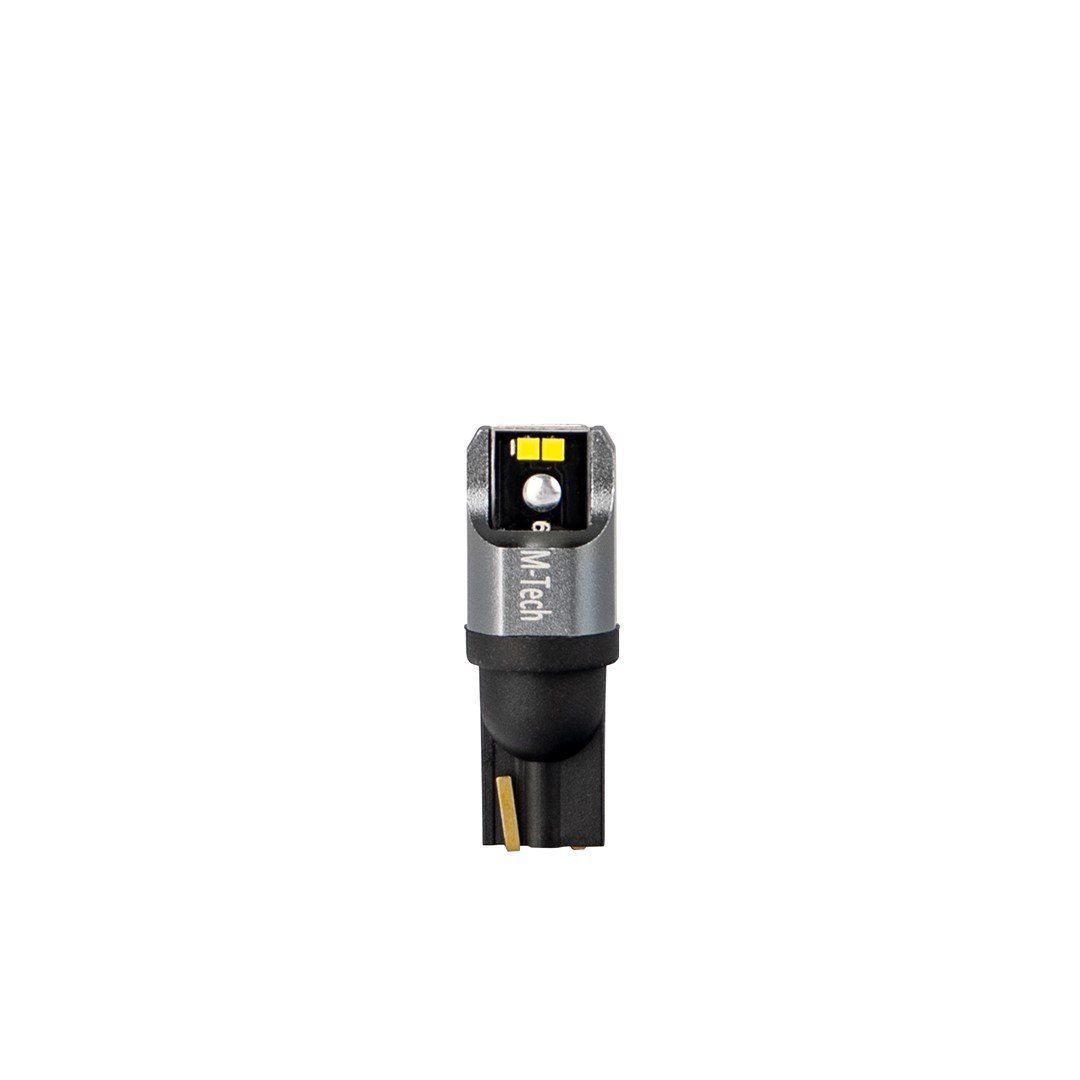 BLISTER 2X DIODE LED T10-W5W 4X1616 SMD BLANCO - Imagen 2