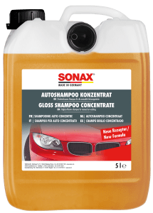SONAX ELIMINA SUCIEDAD SIN DAÑAR LA CERA PROTECTORA DE LA PINTURA