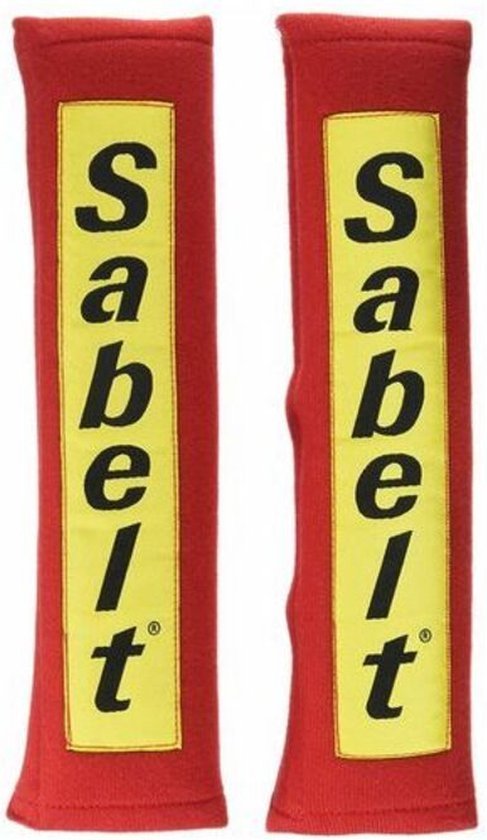 ALMOHADILLAS SABELT 2" VELCRO. ROJO - Imagen 2