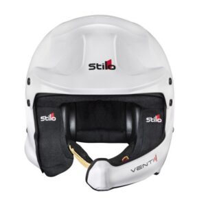 CASCO STILO VENTI4 WRC COMPOSITE RALLY BLANCO FIA8859-24 SA2025 HANS BLANCO FIA8858-10-TALLA 57
