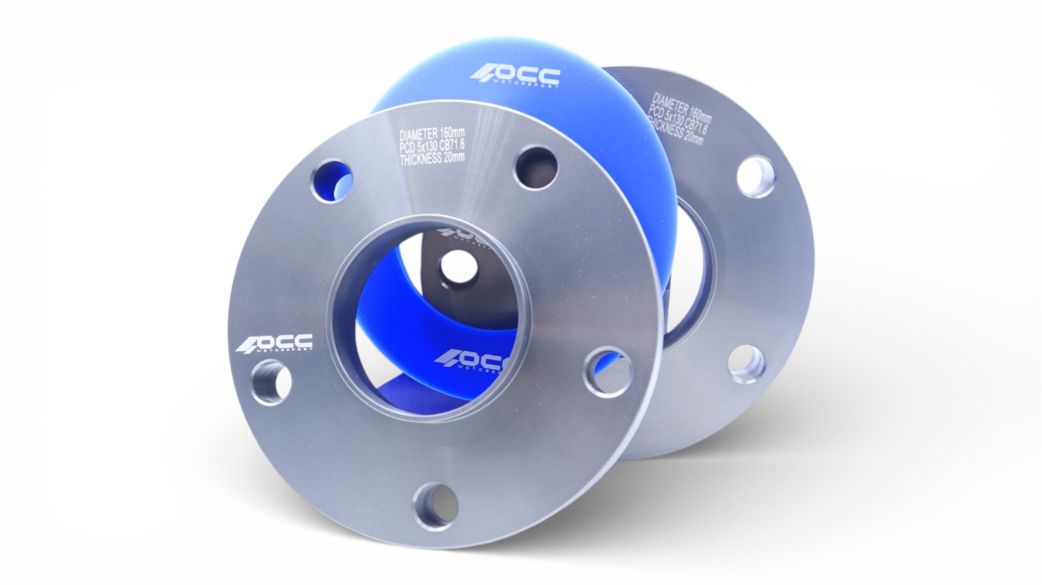 SEPARADORES OCCMOTORSPORT D.CENT. ANCHO:15MM PCD:5X112 BUJE:57,1 BUJE EXT:57,1 TORN. M14X1,5 CONIC+14X1,5 ESF. - Imagen 3