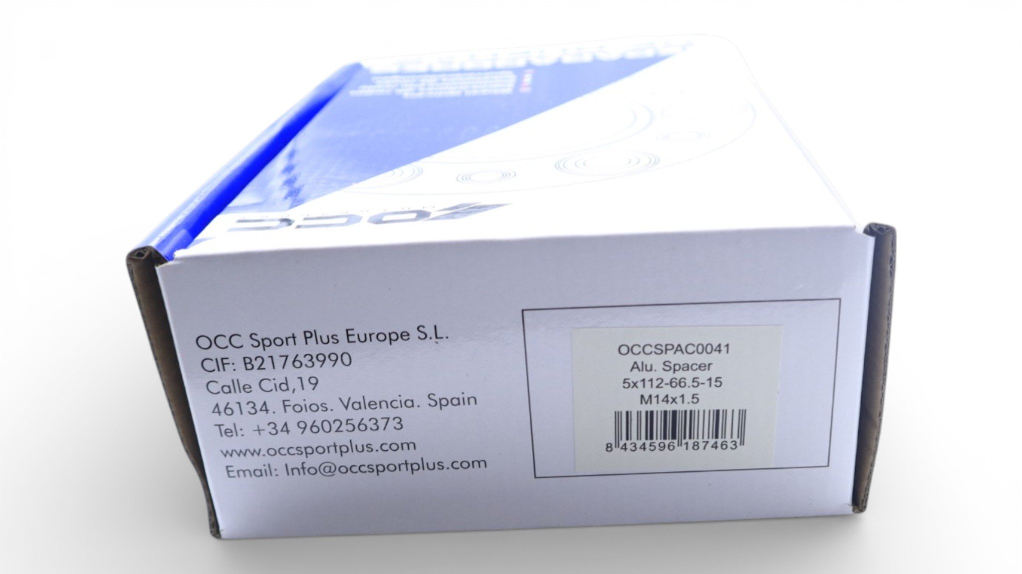 SEPARADORES OCCMOTORSPORT D.CENT. ANCHO:15MM PCD:5X112 BUJE:66,5 BUJE EXT:66,5 TORN. M14X1,5 CONIC+14X1,5 ESF. - Imagen 3