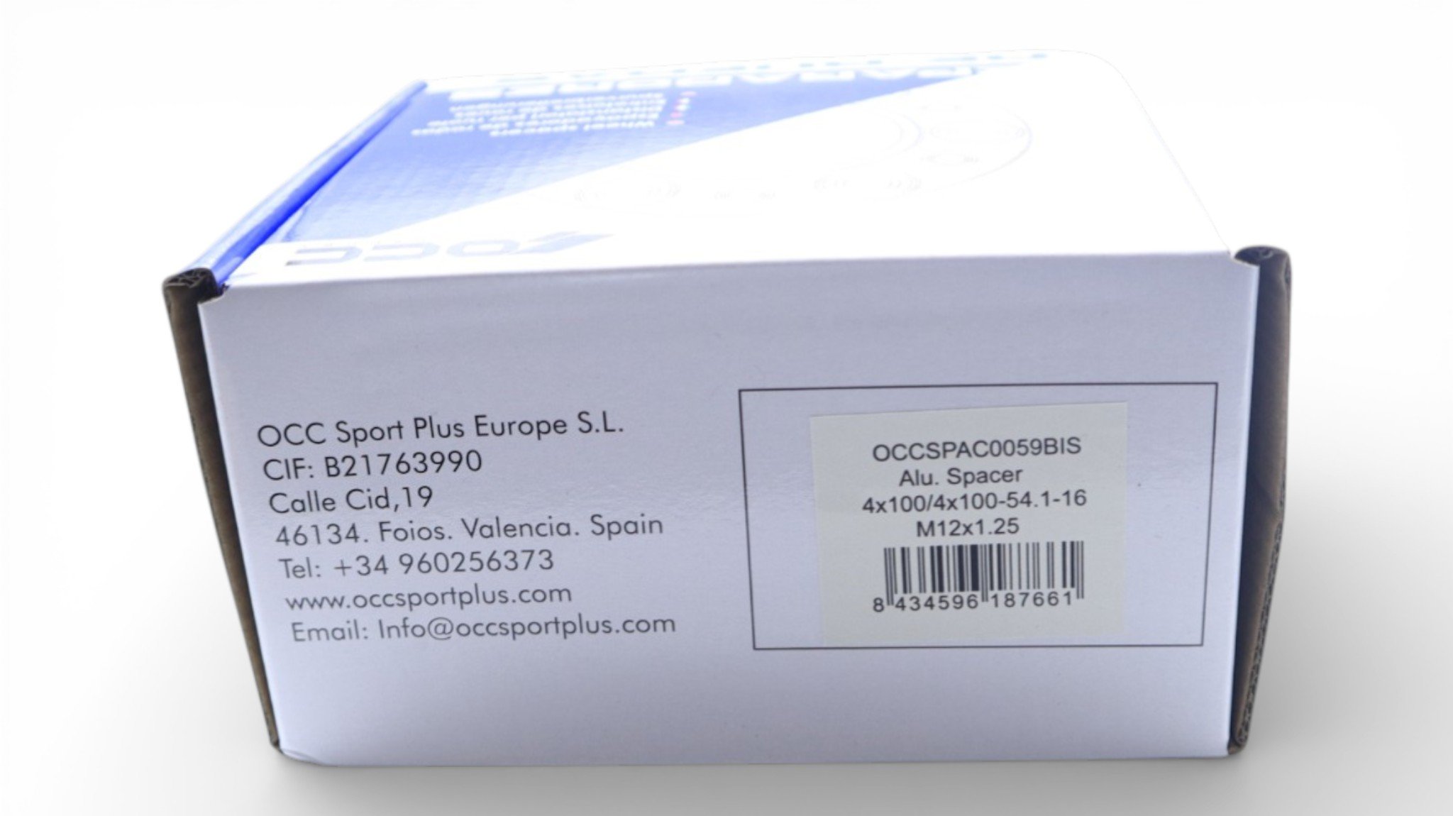 SEPARADORES OCCMOTORSPORT D.CENT./D.FIJA. ANCHO:16MM PCD:4X100/4X100 BUJE:54,1 BUJE EXT:54,1 TUER. M12X1,25 - Imagen 4