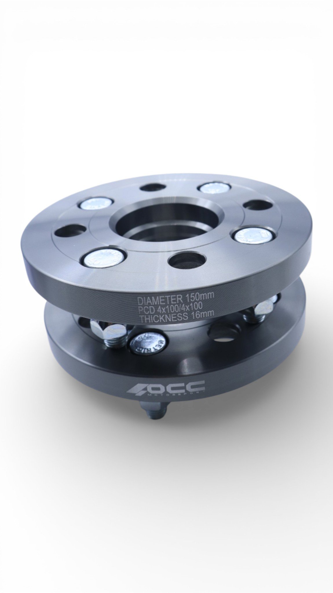 SEPARADORES OCCMOTORSPORT D.CENT./D.FIJA. ANCHO:16MM PCD:4X100/4X100 BUJE:54,1 BUJE EXT:54,1 TUER. M12X1,5 - Imagen 8