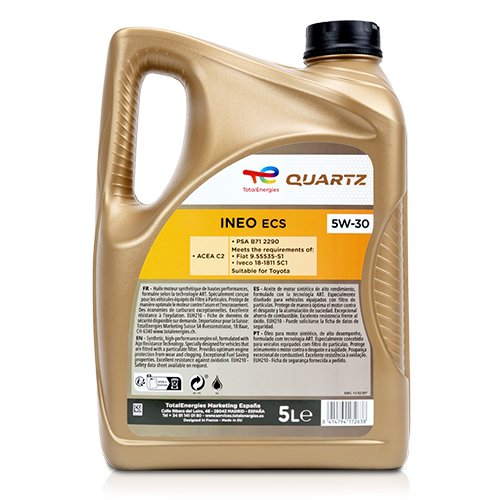 TOTAL INEO ECS C2 5W30 5L CS3 - Imagen 3