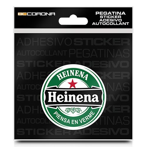 PEGATINA HEINENA (STOCK LAST ) - Imagen 3