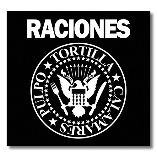 PEGATINA RACIONES (STOCK LAST ) - Imagen 2