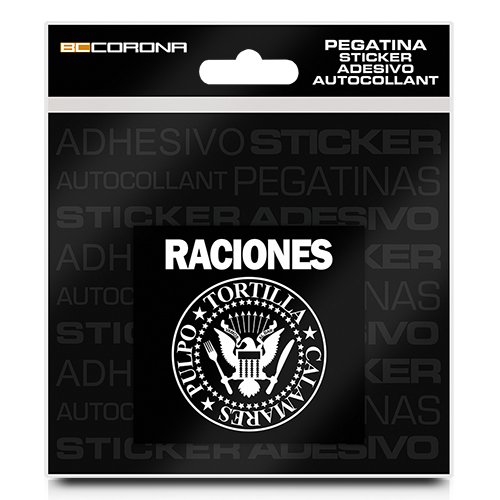 PEGATINA RACIONES (STOCK LAST ) - Imagen 3