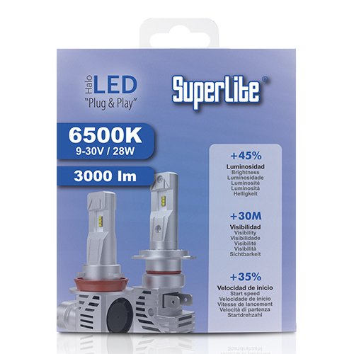 KIT HALO LED H4 PLUG & PLAY SUPERLITE - Imagen 4