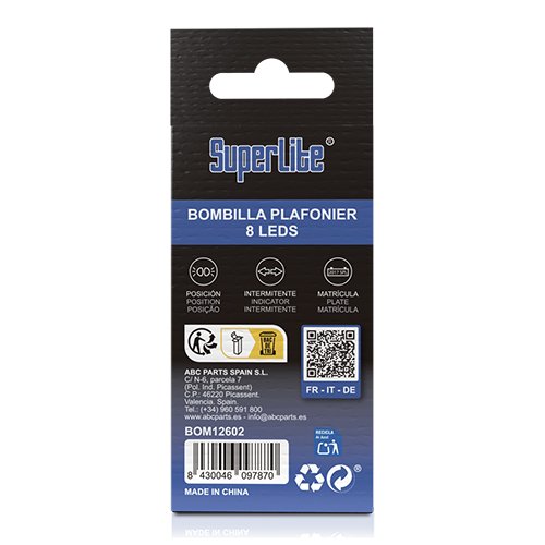 BOMBILLA PLAFONIER 8 LED 44MM - Imagen 4