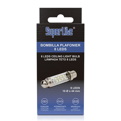 BOMBILLA PLAFONIER 8 LED 44MM - Imagen 5