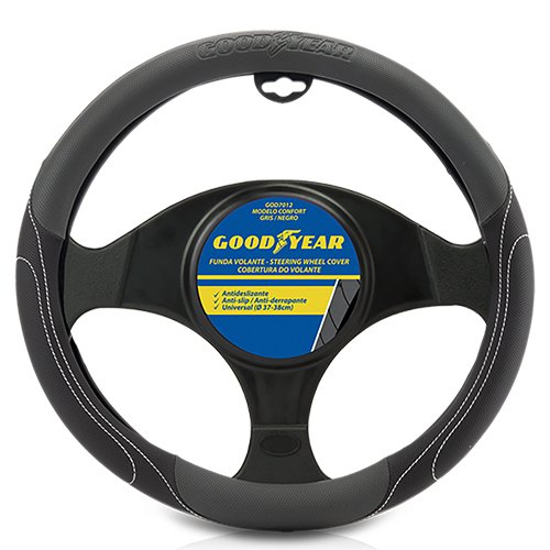 FUNDA VOLANTE GRIS/NEGRO CONFORT GY CS6 - Imagen 3